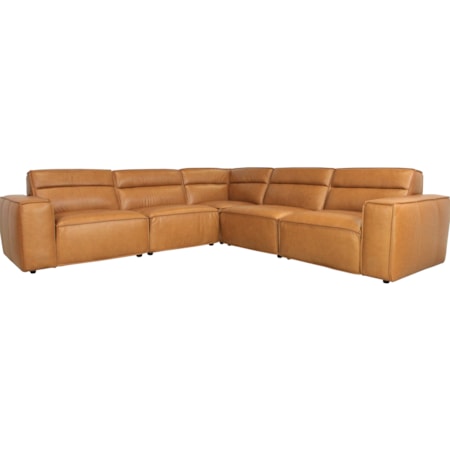 FIVE PIECE POWER MULTIMEDIA SECTIONAL