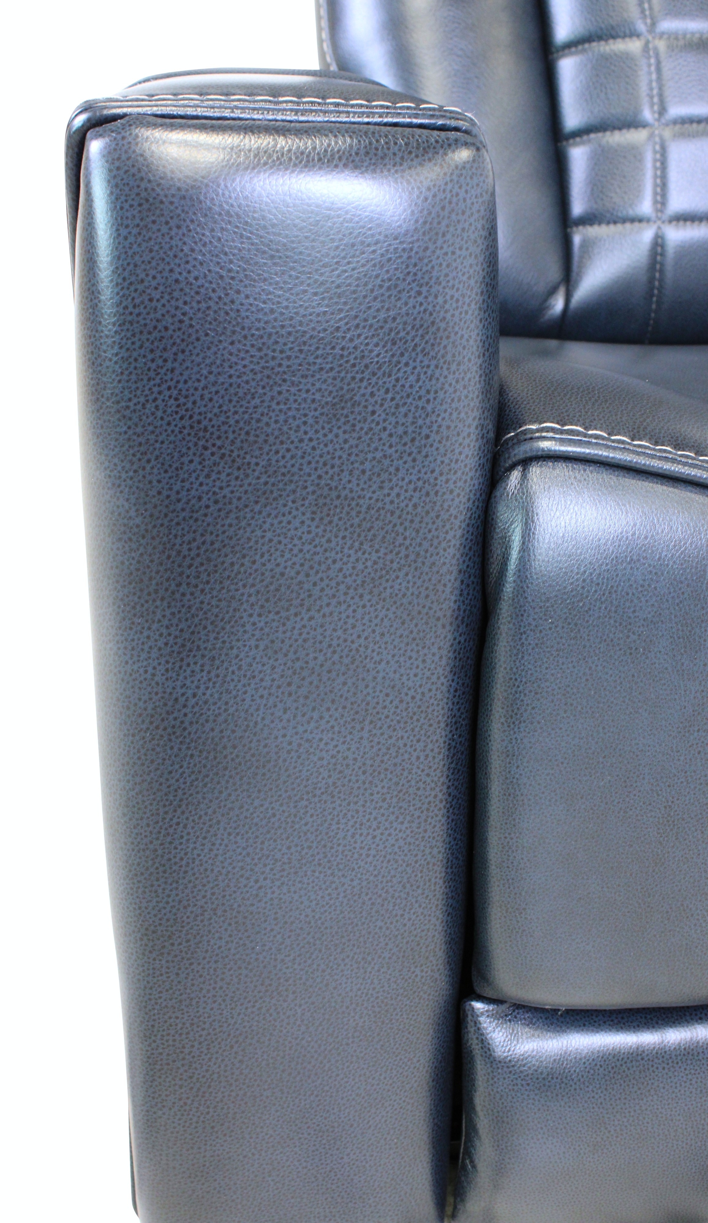 Blue Power Recliner