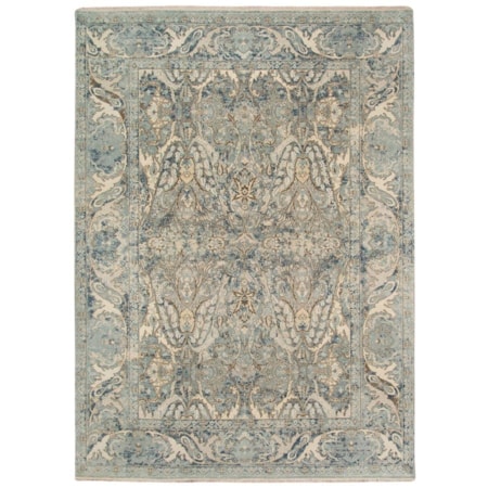 Polo Blue 9 x 12 Rug