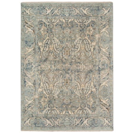 Polo Blue 9 x 12 Rug