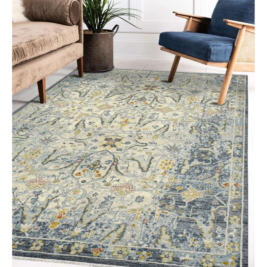 Rug Blue 9 x 12