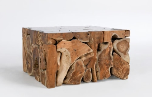 Teak Square Coffee Table