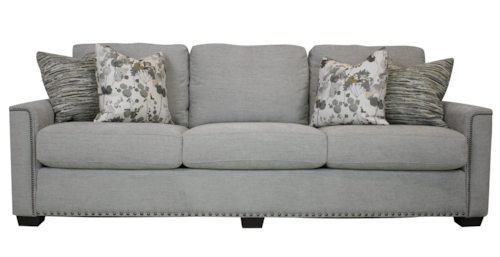 9000 Series Sofa with Nailheads