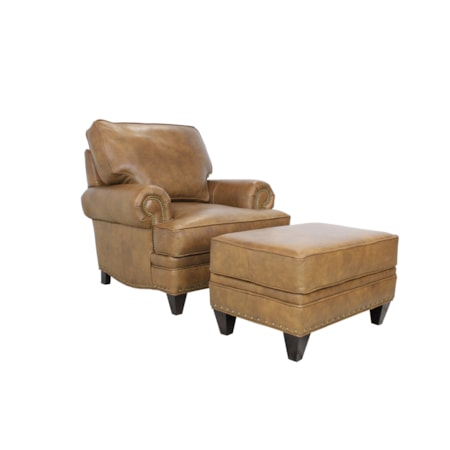 Chair & Ottoman