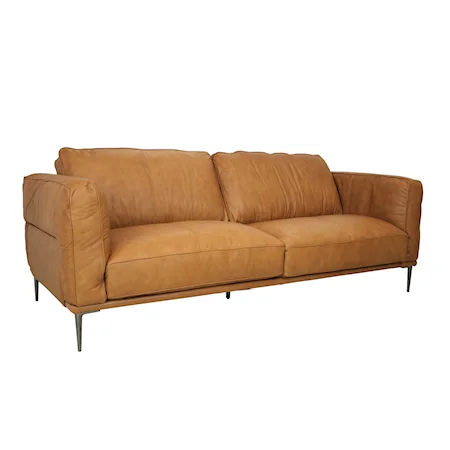 Sofa with Metal Legs