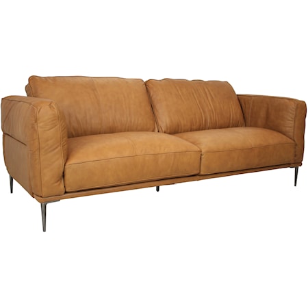 Sofa with Metal Legs