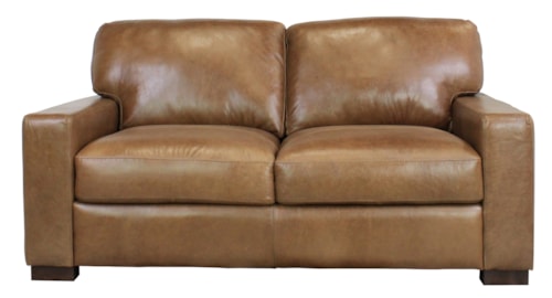 Leather Loveseat