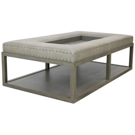 Ottoman with Tray Top