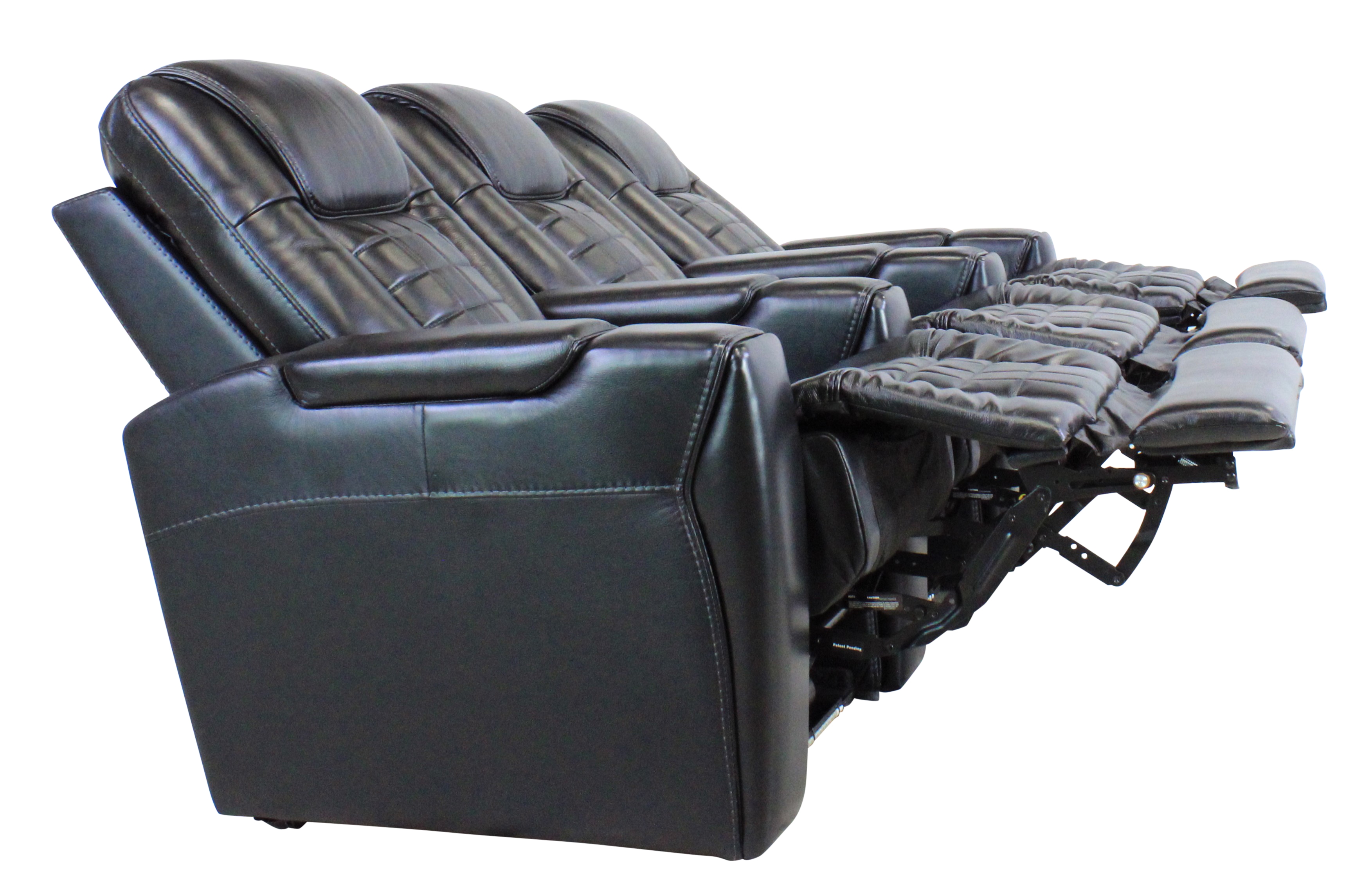 Black Three-Piece Home Theater