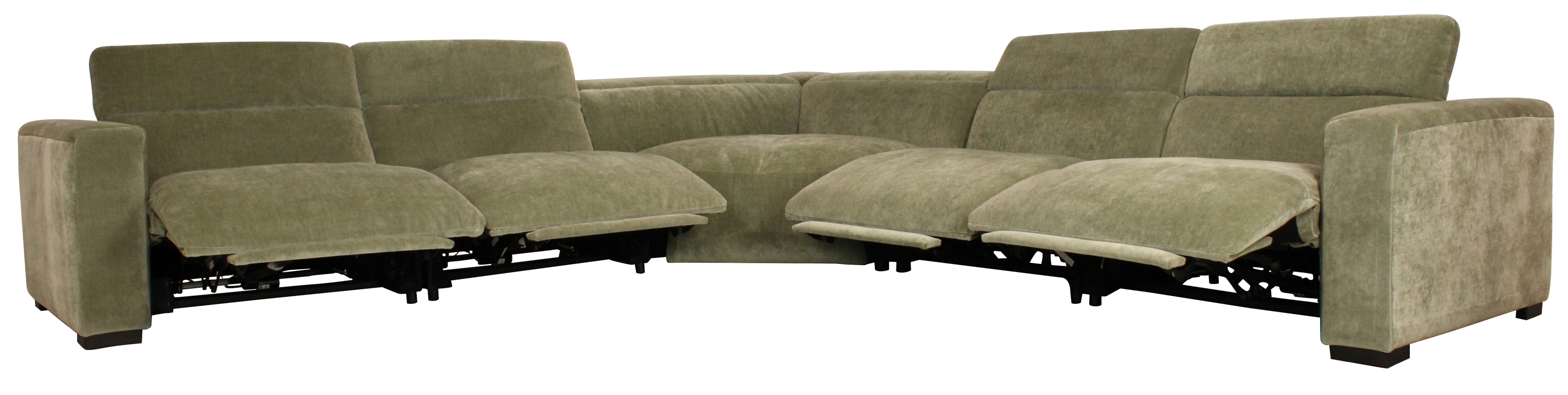 five piece power sectional