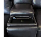 Leather In Motion Leather In Motion Six-Piece Power Sectional