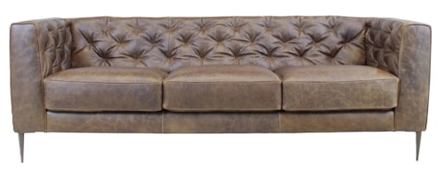 Italian Leather Sofa