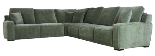 Power Reclining Fabric Sectional