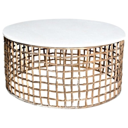 Marble Top Coffee Table
