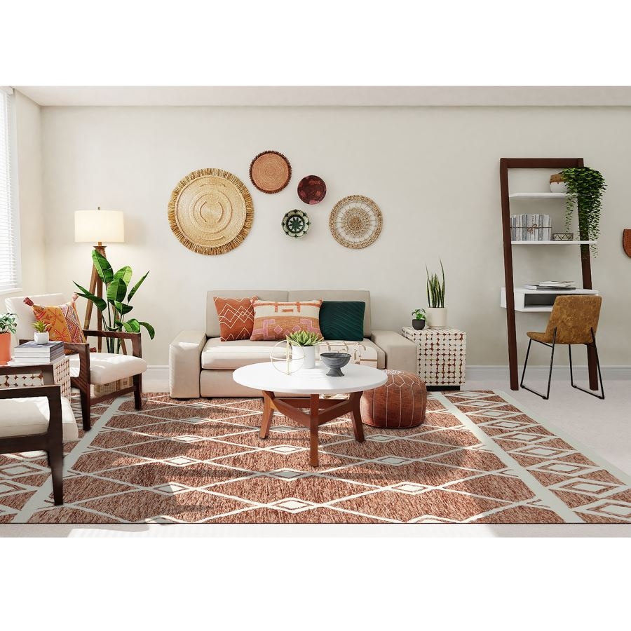 RUST RUG 8X10 (Available in multiple sizes)