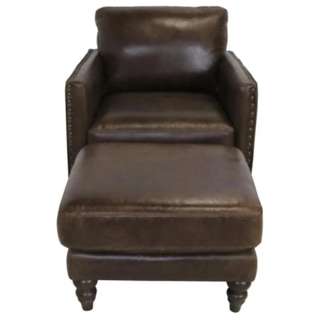 Chair & Ottoman