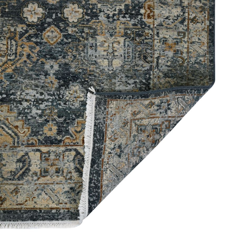 SEA BLUE RUG 9X 12
