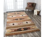 Rizzy Home Rizzy Home Brown Gold 8 x 10 Rug