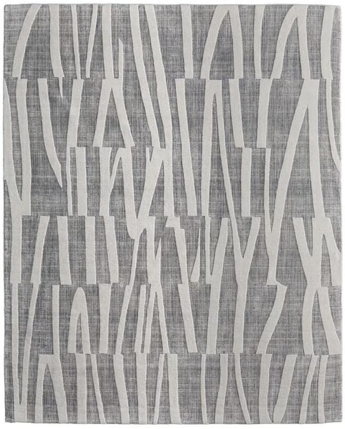 PECONIC Ivory/Black RUG 8X10 (Available in Multiple Sizes)