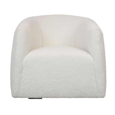 Swivel Barrel Chair