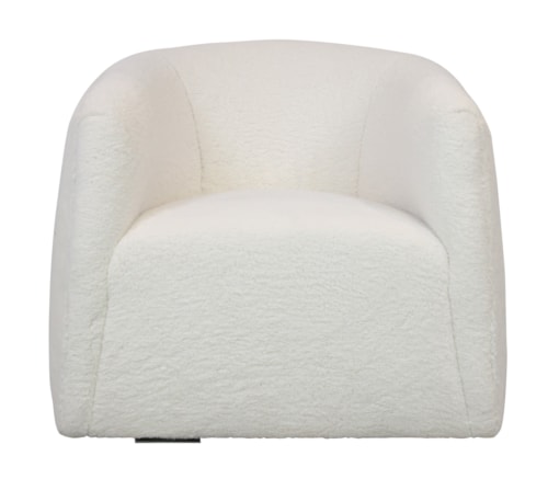 Swivel Barrel Chair