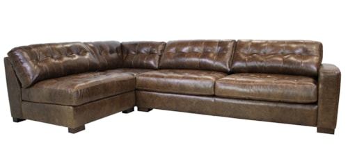 Two Piece Tufted Sectional