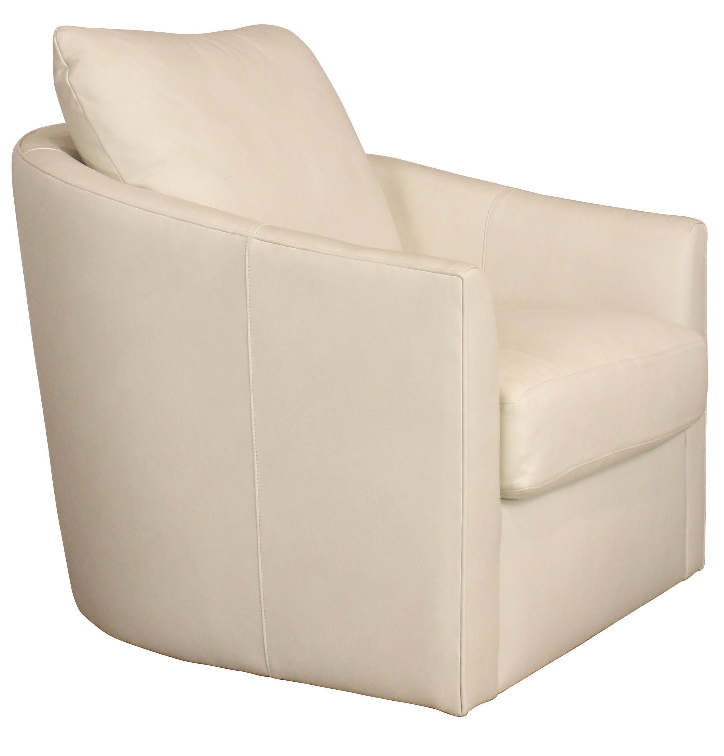 LEATHER SWIVEL CHAIR