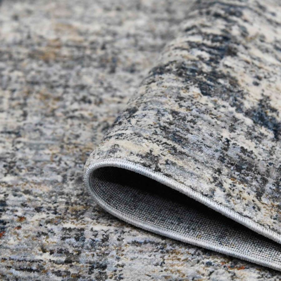 8'10"X11'10" GRAY RUG