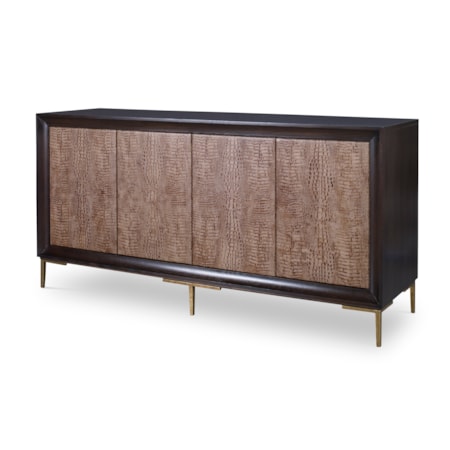 Four Door Credenza