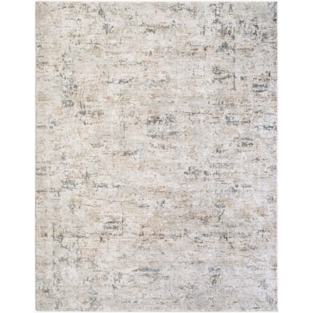 Cream,Gray,Brown 9x12'2" Rug