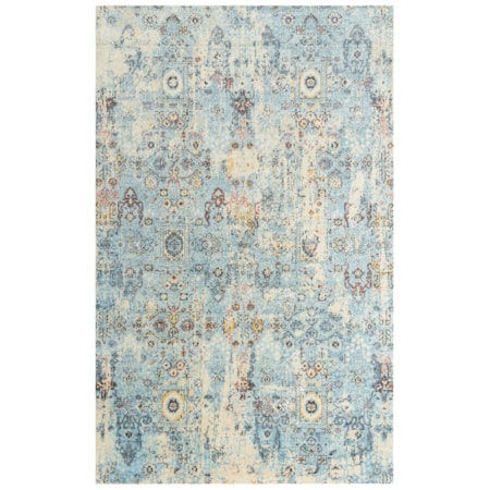 Blue Beige 9 x 12 Rug