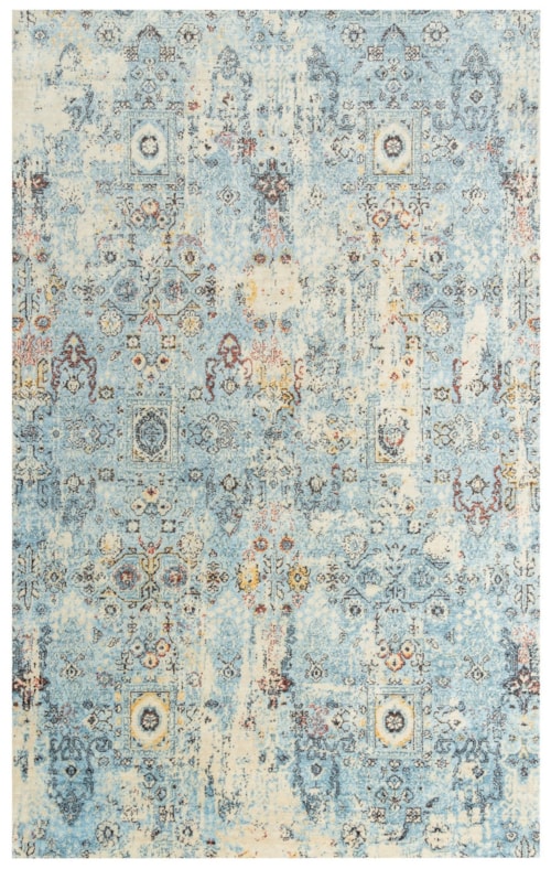 Blue Beige 9 x 12 Rug