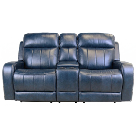 Motion Media Loveseat with Console