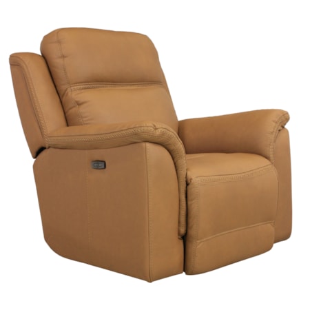 Power Leather Recliner