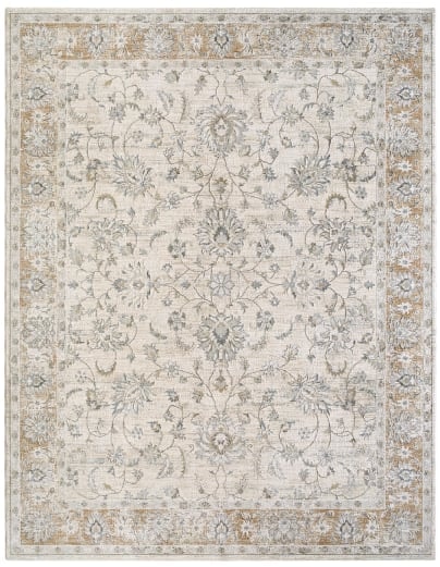 Brunswick Gray Cream 7' Rug