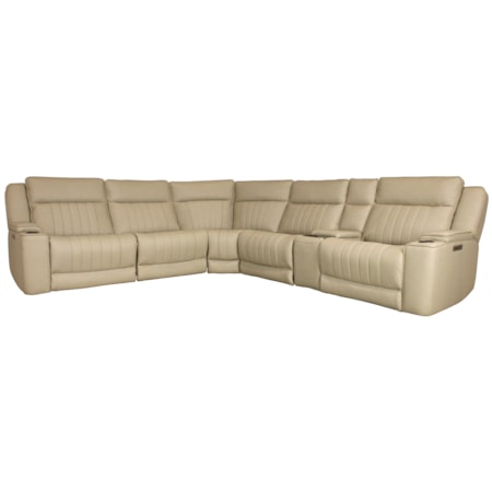 Six Picec Sectional power