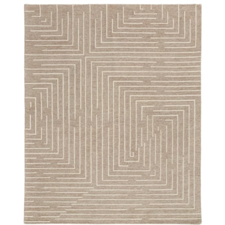 Beige Ivory 8 x 10 Rug