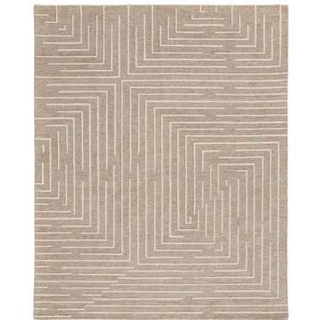 Beige Ivory 8 x 10 Rug