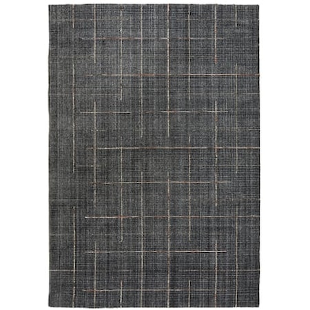 Charcoal Gray 8 x 11 Rug