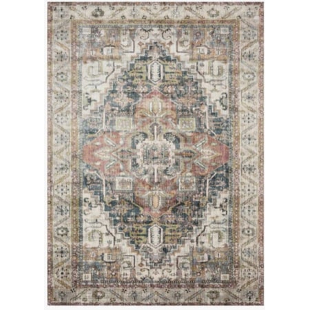 Ivory Multi 2 x 12 Rug