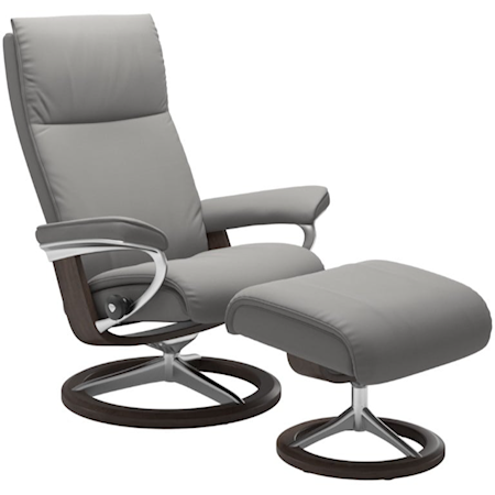 Medium Reclining Chair & Ottoman