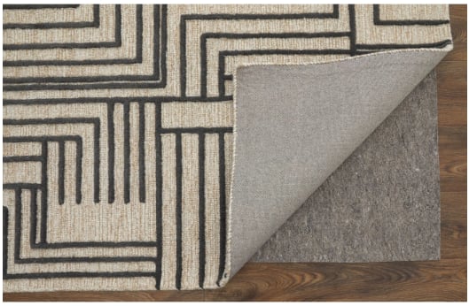 Beige Brown 8 x 10 Rug