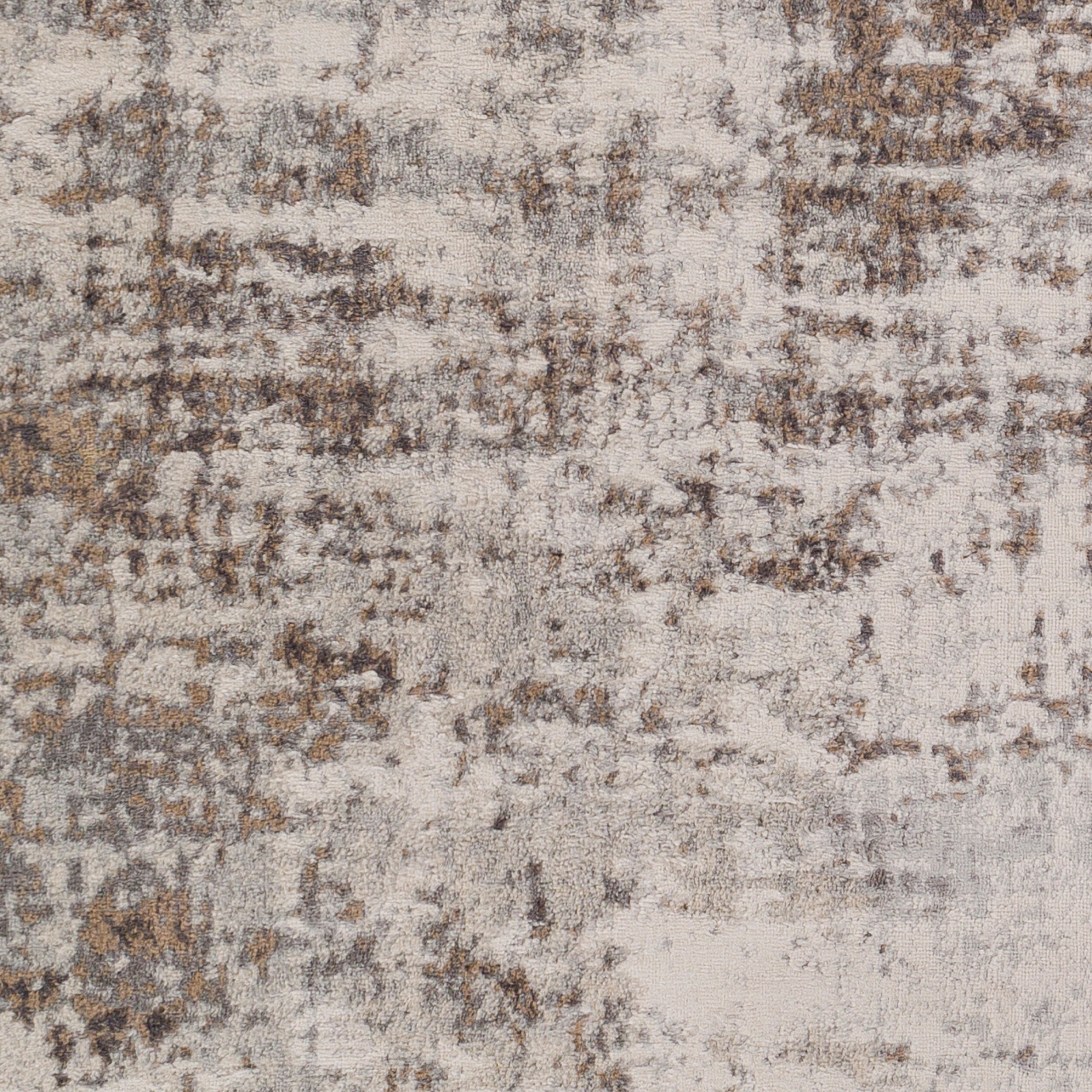 Charcoal, Medium Brown 2'X2'11"RUG