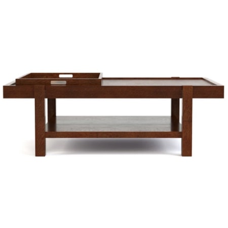 COCKTAIL TABLE WITH TRAY
