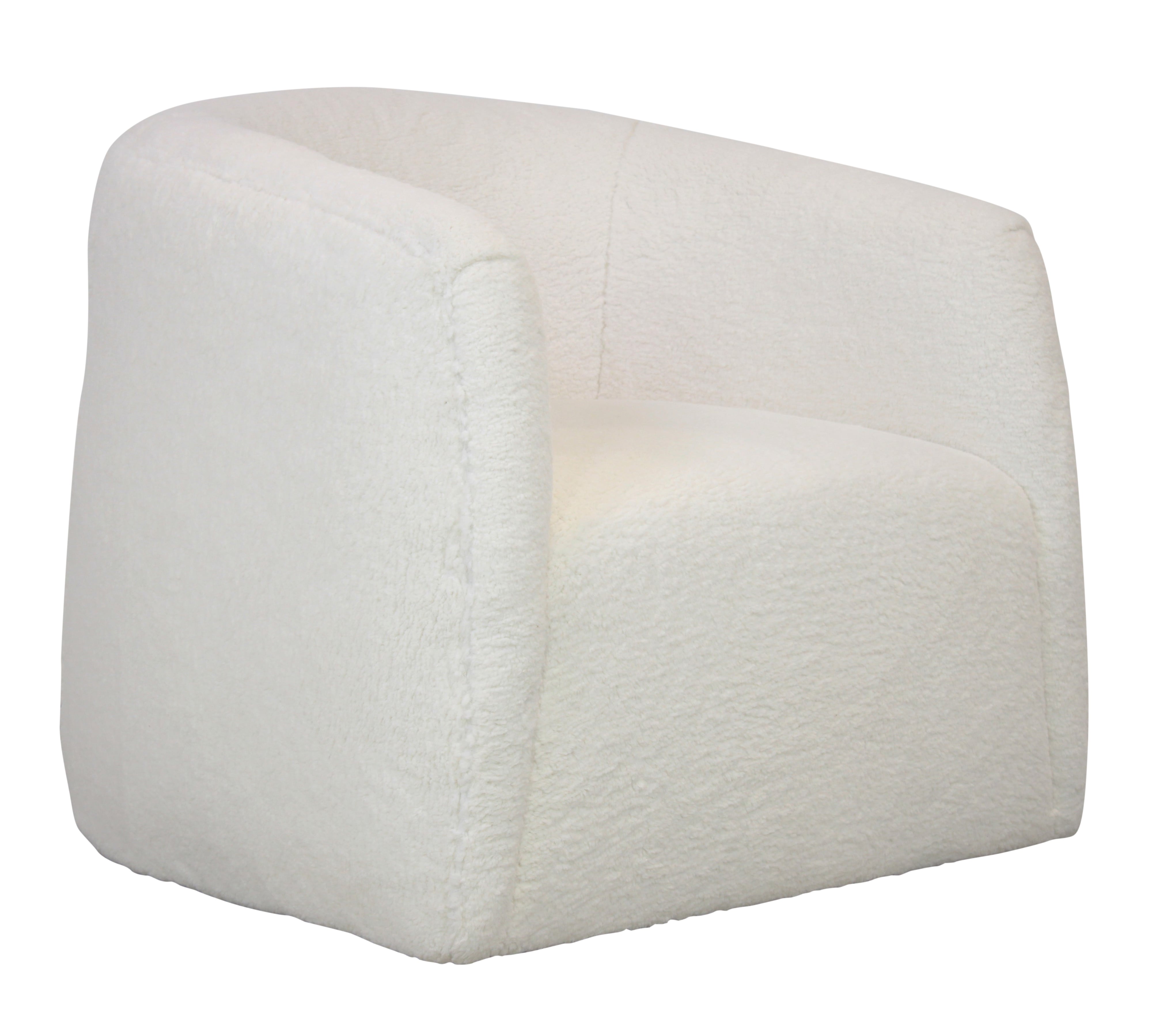 Swivel Barrel Chair