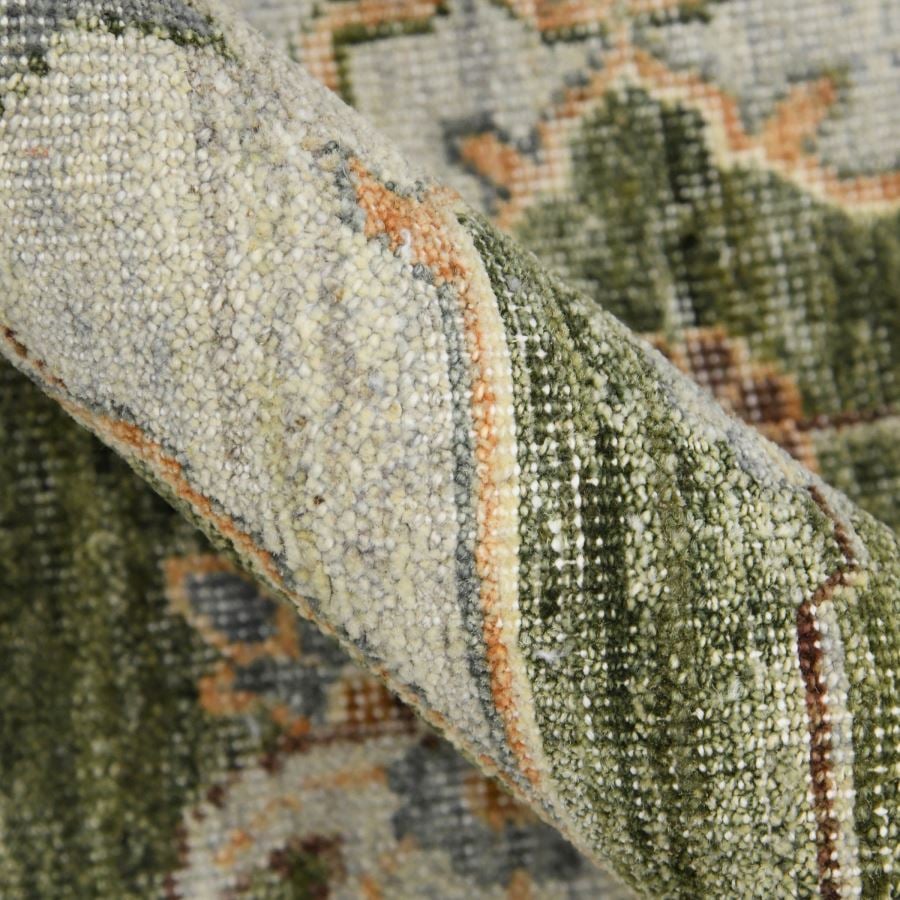 Rug Stone White 9 x 12