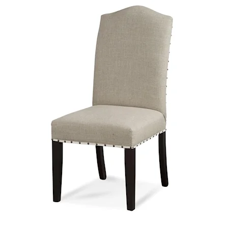 Dining Chair with Nailheads