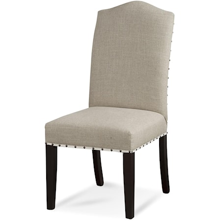 Dining Chair with Nailheads