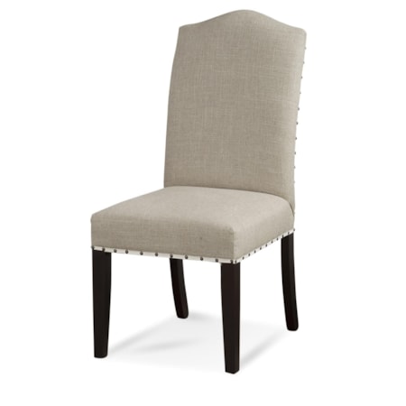 Dining Chair with Nailheads