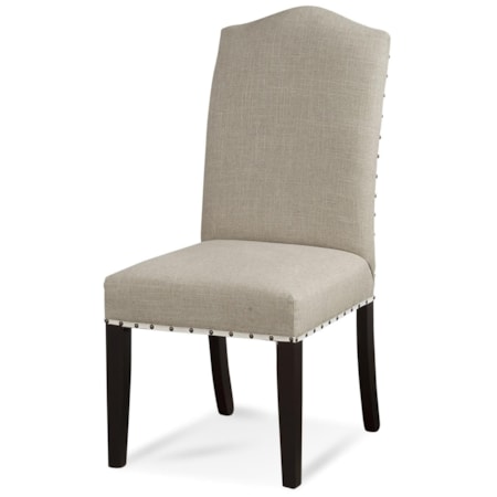 Dining Chair with Nailheads